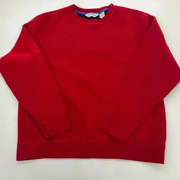 Orvis Men’s Sweatshirt Red Size XL - Picture 1 of 8